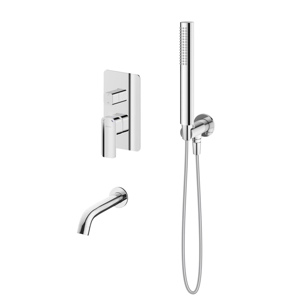 Zestaw Oltens Hadsel zestaw wannowo-prysznicowy podtynkowy chrom 36626100