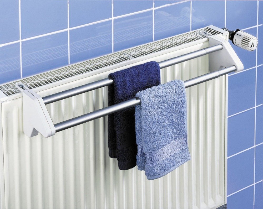 Wenko suszarka na pranie 2 m teleskopowa na grzejnik srebrny 3702100 - Wysyłka w 24h