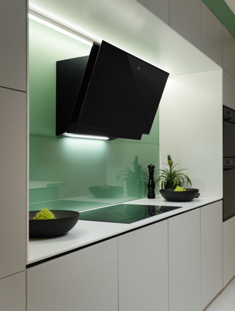 Franke Maris FMY PRO 907FM BK/BK okap kuchenny 90 cm ścienny czarny 330.0705.065