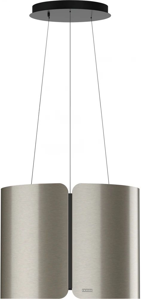 Franke Smart FSMS F42 SS/BK Matt okap kuchenny 42 cm wyspowy stal szlachetna 345.0654.870