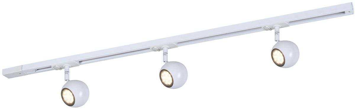 Italux Marvi TR Blake zestaw szynoprzewód z reflektorami 3x40 W biały 920303-3-WH-SET