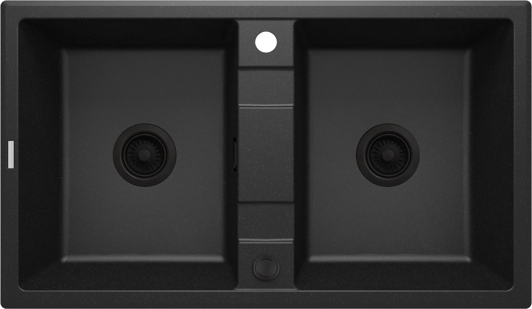 Deante Eridan zlewozmywak granitowy 86x50 cm grafitowy ZQE_G203 - Wysyłka w 24h