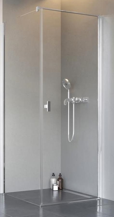 Radaway Nes KDJ I drzwi prysznicowe 100 cm prawe chrom/szkło przezroczyste 10022100-01-01R