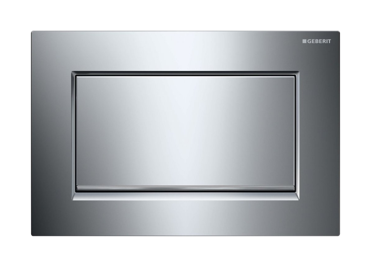 Geberit Sigma10 1M przycisk spłukujący do WC chrom błyszczący-chrom mat 115.893.KY.1