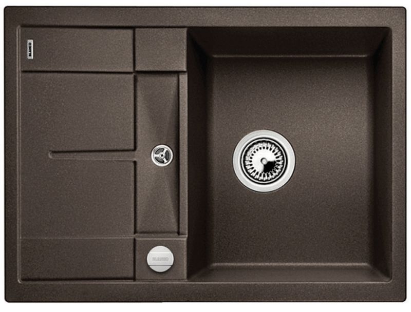 Blanco Metra 45 S Compact zlewozmywak 68x50 cm z Silgranit PuraDur kawowy 519581