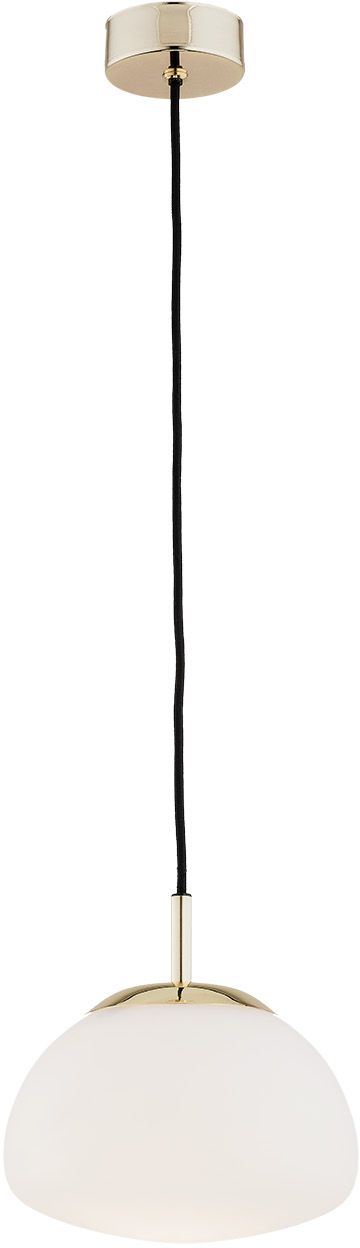 Argon Trini lampa wisząca 1x15W opal mat/mosiądz 4352