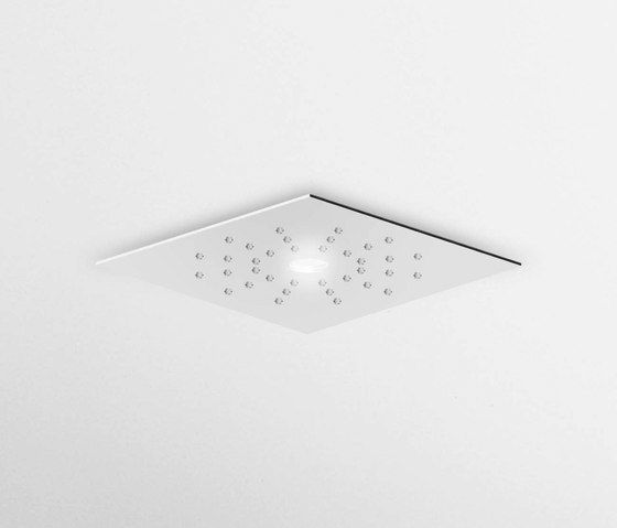 Zucchetti Isyshower deszczownica 17 cm kwadratowa podtynkowa chrom Z94155