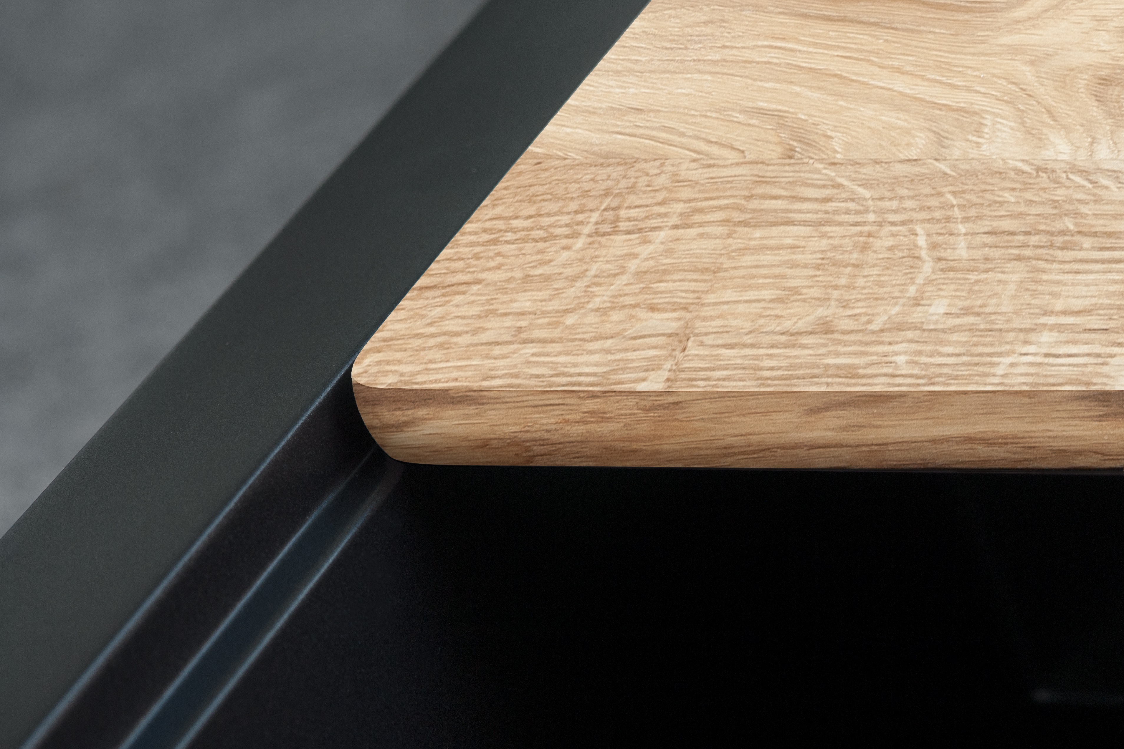 Berg Diva zlewozmywak granitowy 78x46 cm czarny BRD1911