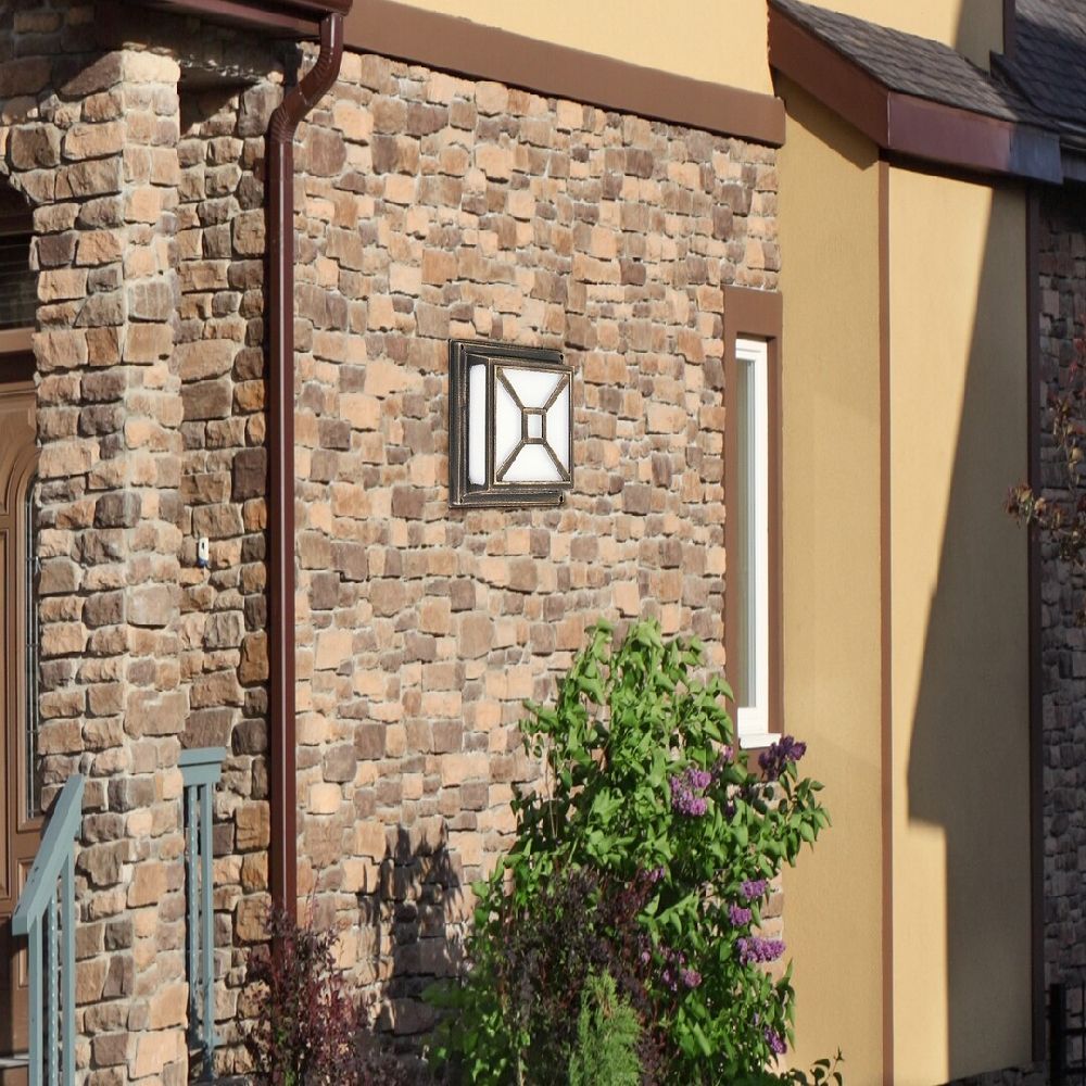 Rabalux Darius kinkiet zewnętrzny 1x60 W złoty 8190