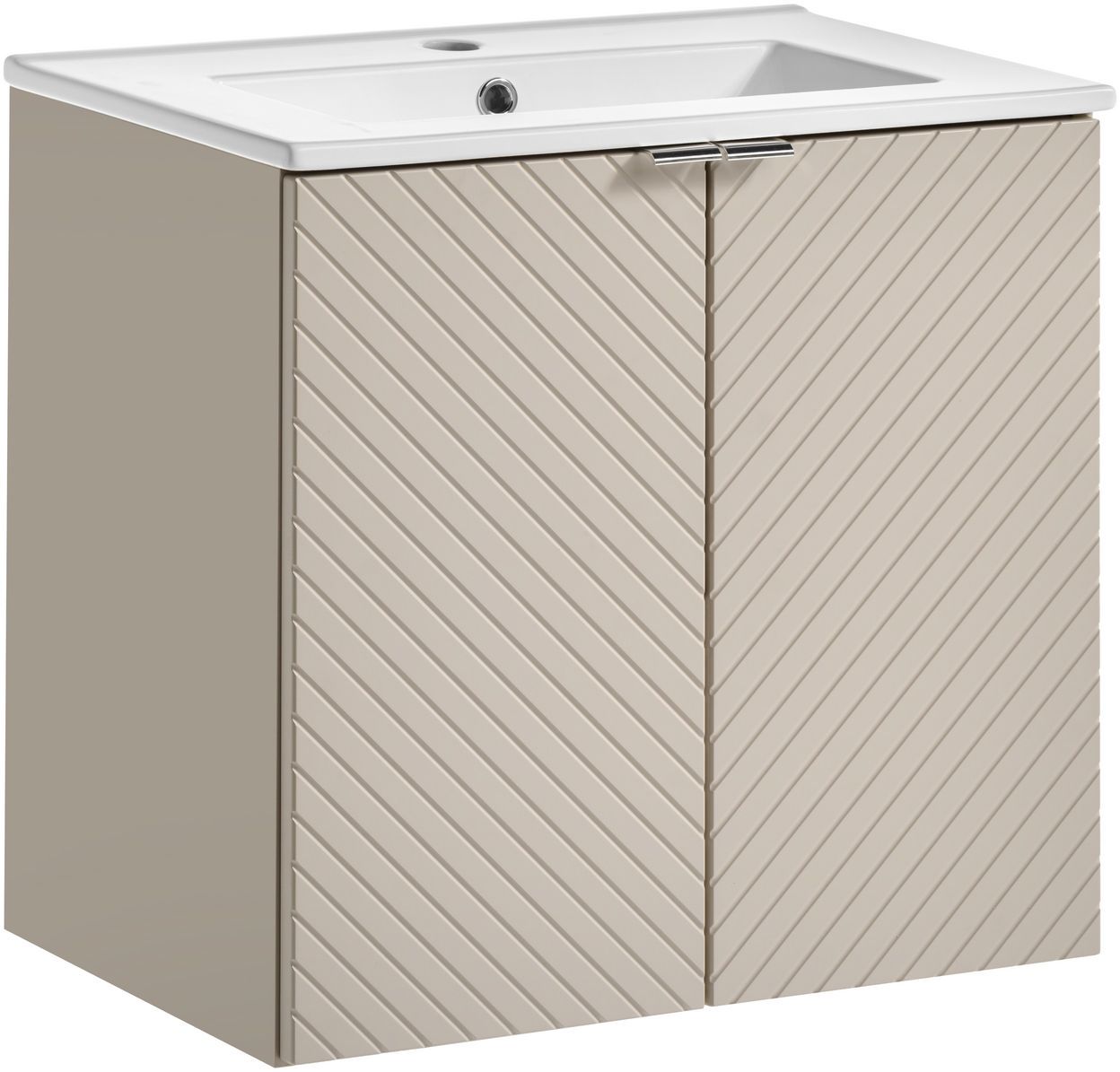 Comad Viva Cashmere szafka 60x39x57 cm podumywalkowa wisząca kaszmir z umywalką SET-VIC 60CM D DANCE