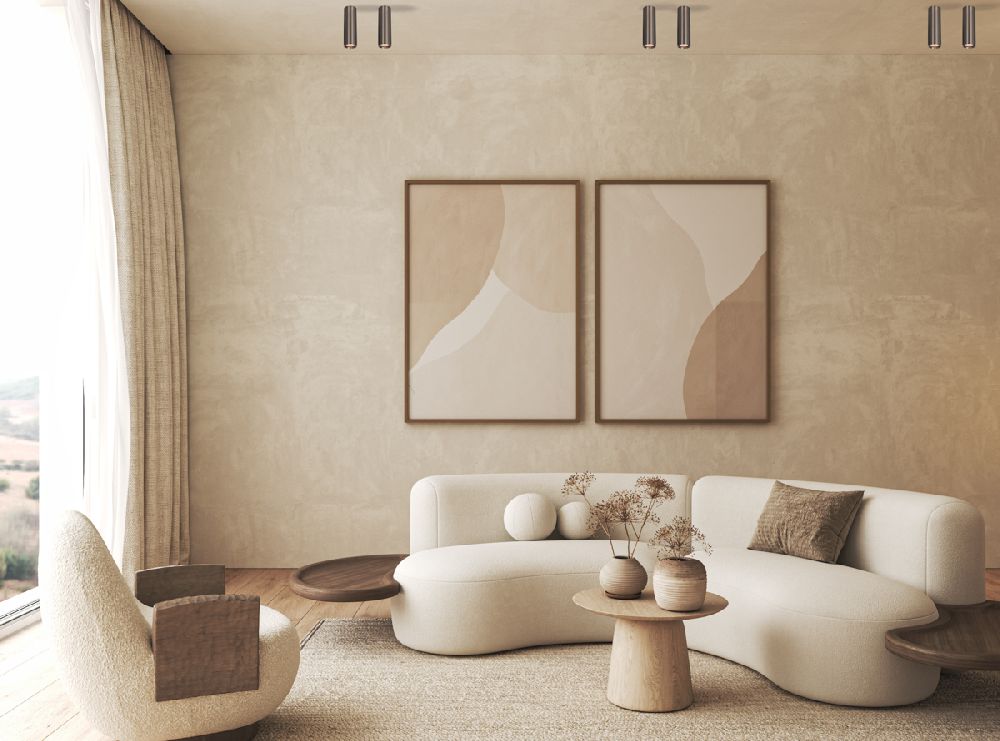 Italux Lopus lampa podsufitowa 1x10 W brązowa CLN-48930-M-BRO