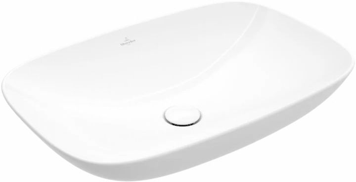 Villeroy & Boch Loop&Friends umywalka 62x42 nablatowa prostokątna Weiss Alpin 4A500001 - Wysyłka w 24h