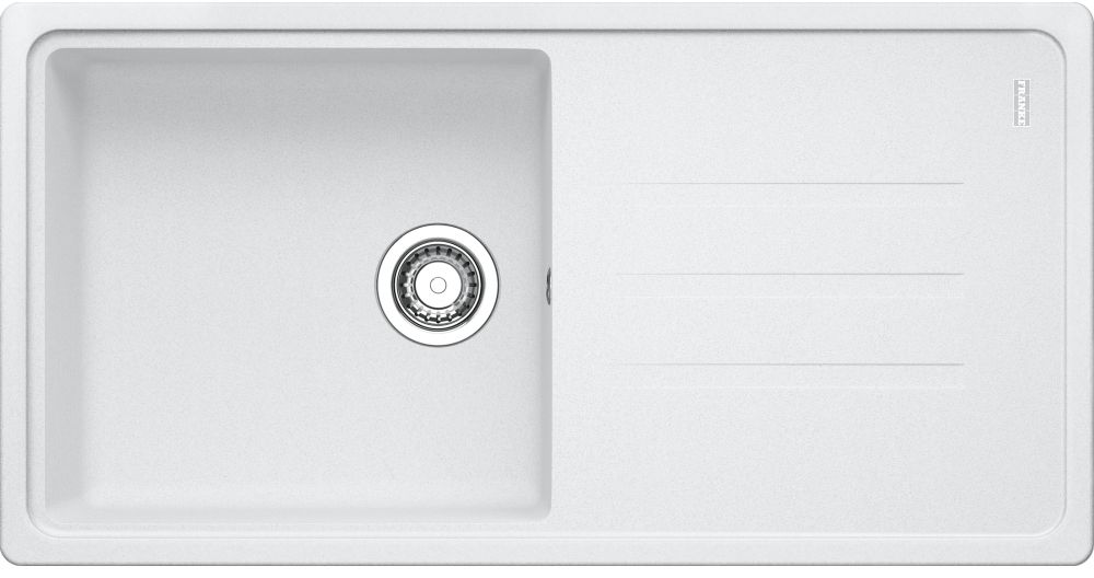 Franke Malta MLG 611-97 zlewozmywak granitowy 97x50 cm biały 114.0700.137