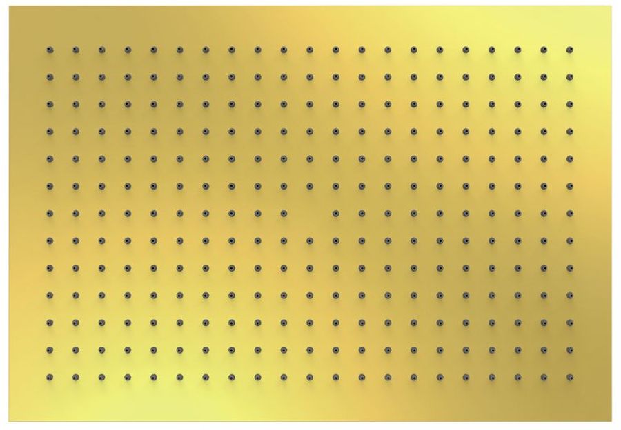 Tres Selection deszczownica 45x31,5 cm prostokątna złota 29963203OR