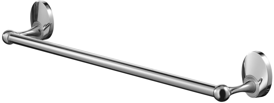 Bisk Emotion wieszak na ręcznik 49 cm chrom/satyna 03110