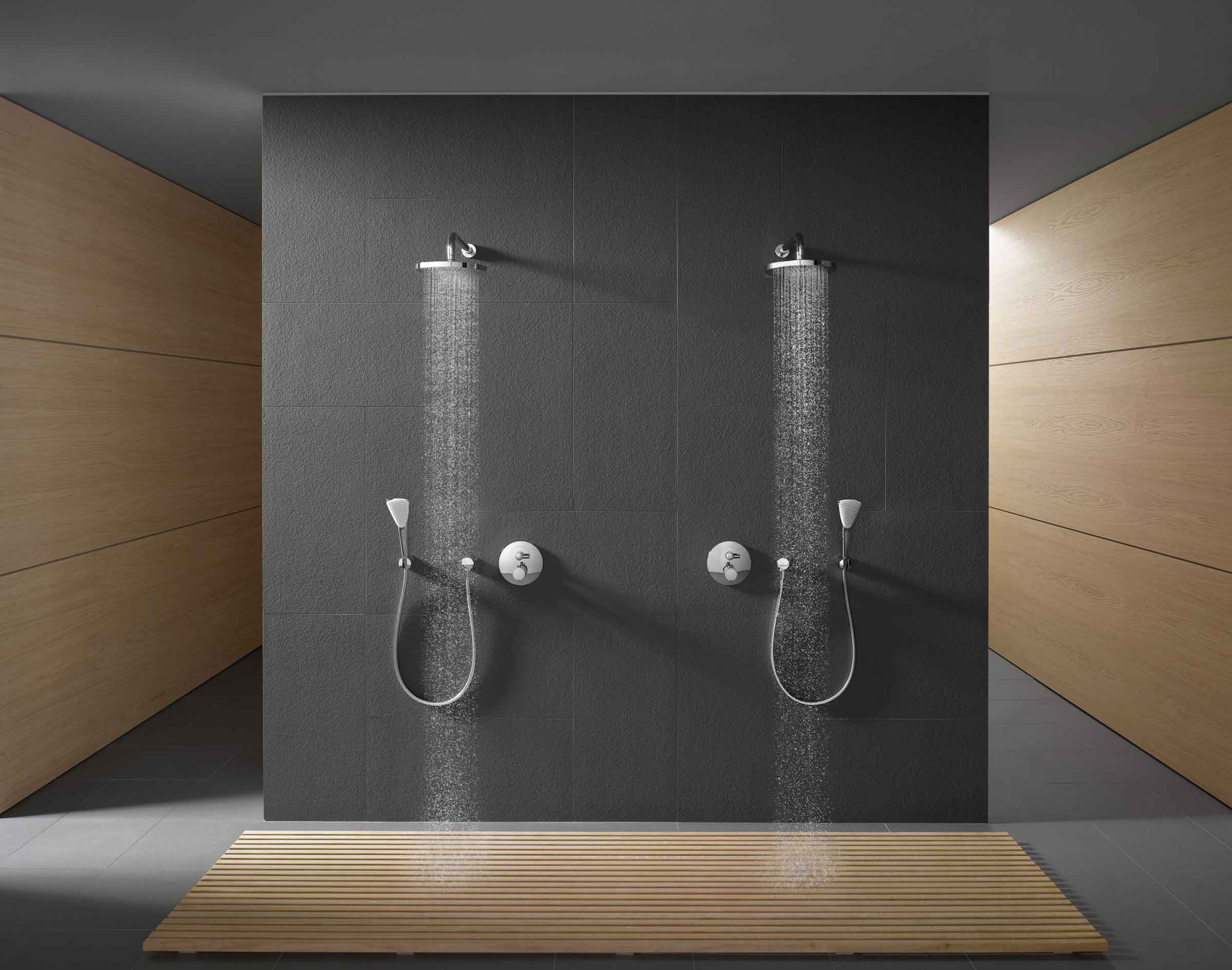 Kludi A-QA deszczownica 24,5x24,5 cm okrągła chrom 6651105-00 - Wysyłka w 24h