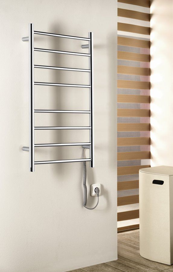 Sapho Redondo grzejnik elektryczny 90x50 cm chrom ER220V - Wysyłka w 24h