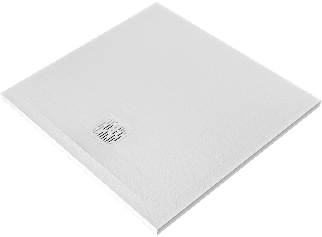 Kludi Terra brodzik kwadratowy 90x90 cm biały mat 09DW0953