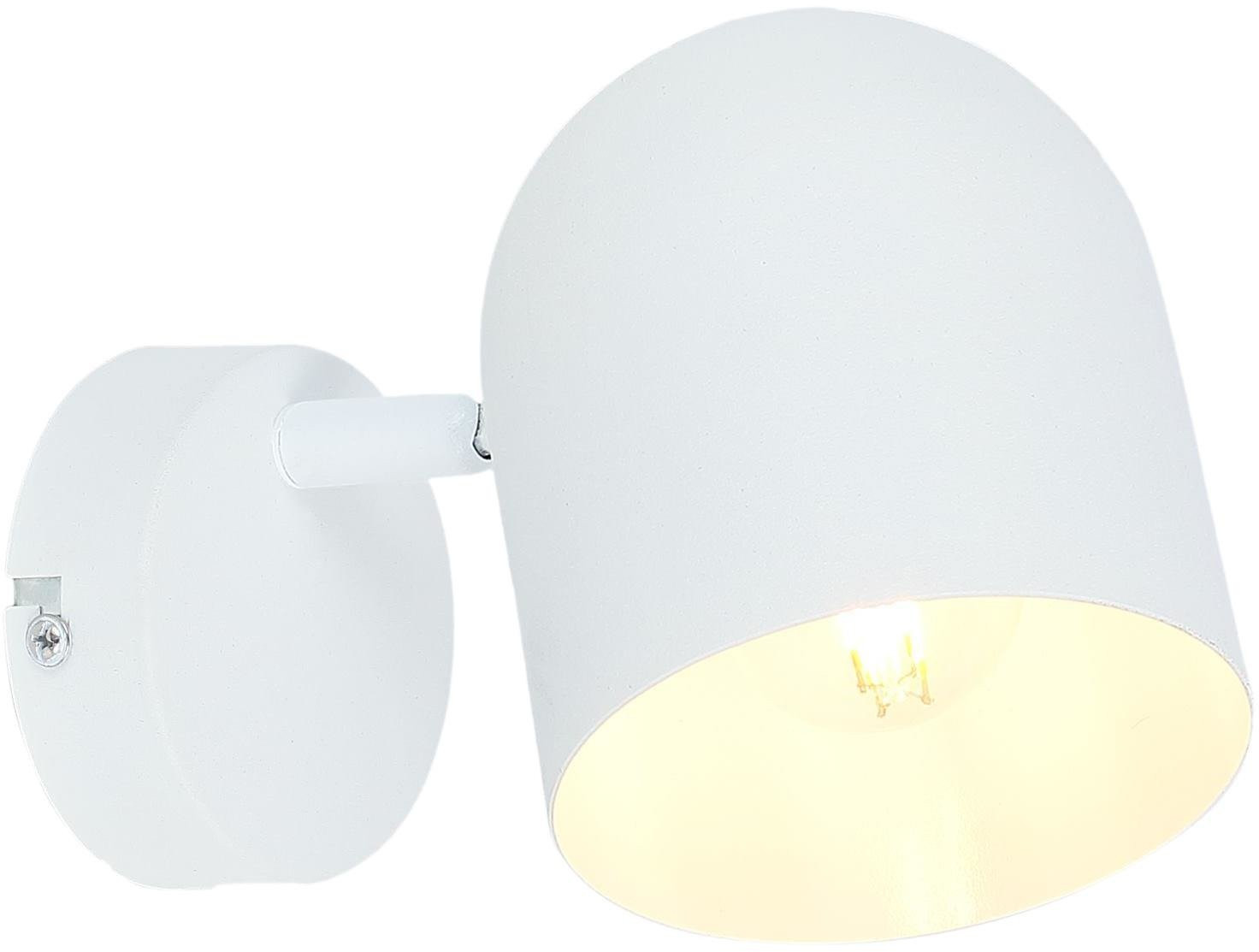 Candellux Azuro kinkiet 1x40W biały 91-63243