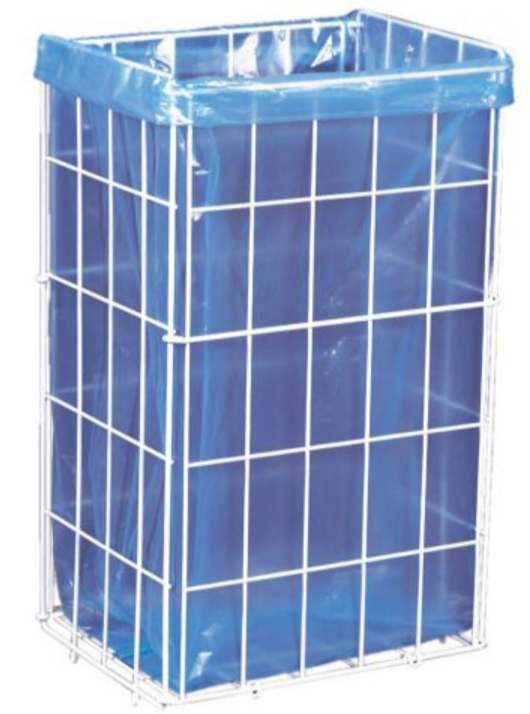 Merida kosz na śmieci 47 l siatkowy biały B2A - Wysyłka w 24h