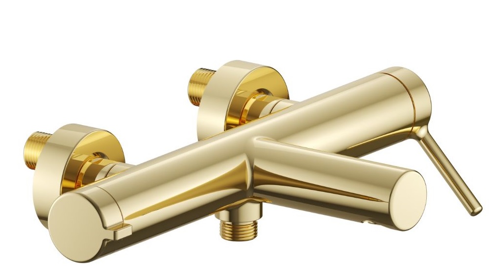 Excellent Pi bateria wannowo-prysznicowa ścienna złoty połysk AREX.1205GL