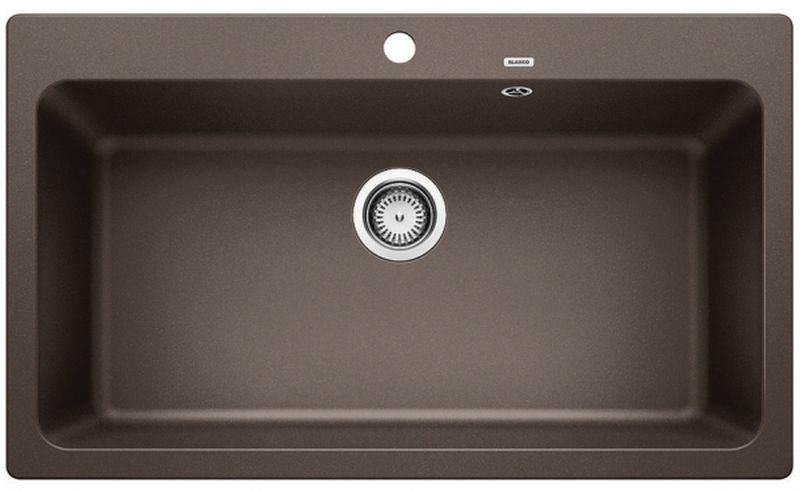 Blanco Naya XL 9 zlewozmywak 86x51 cm z Silgranit PuraDur kawowy 521820