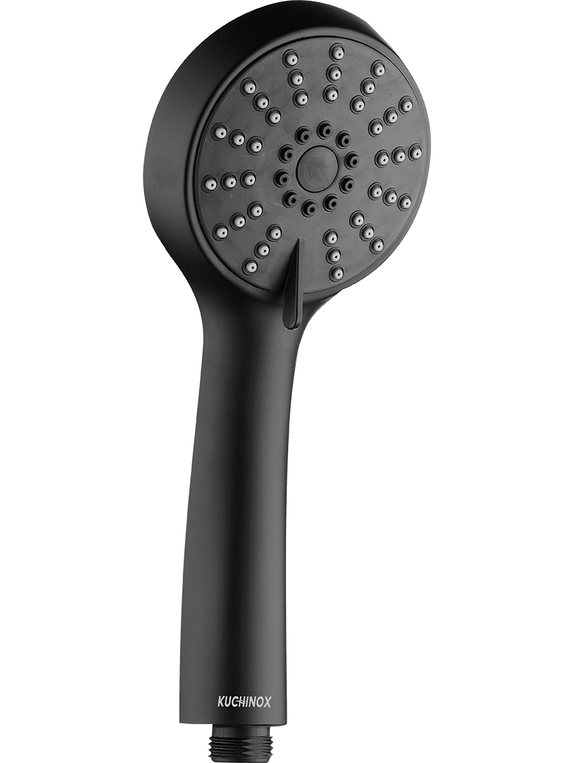 Kuchinox Cento słuchawka prysznicowa czarna NKC7SAD