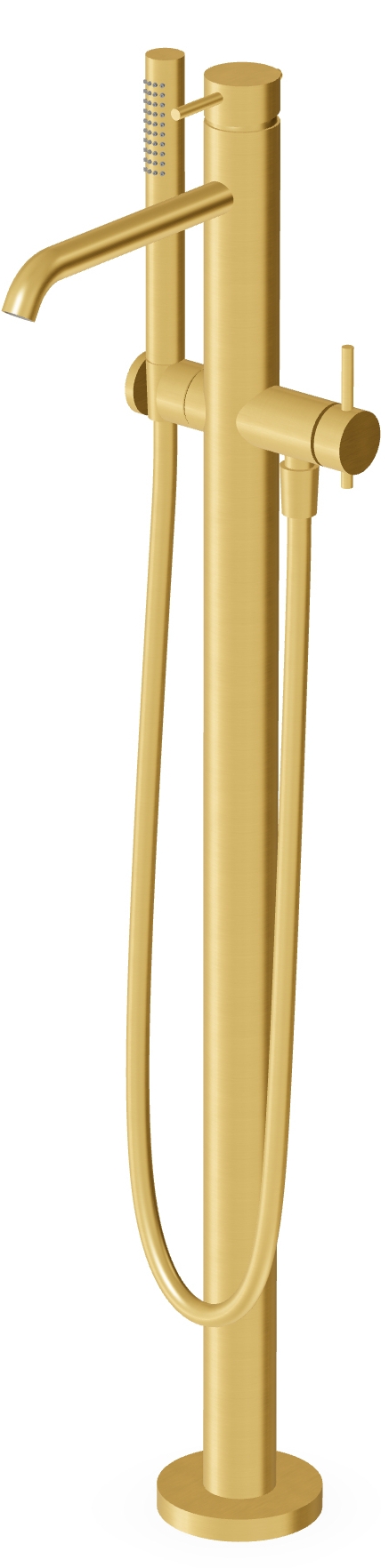 Zucchetti Helm bateria wannowo-prysznicowa wolnostojąca miedź ZHE730.XP41