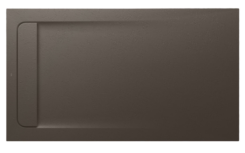 Roca Aquos brodzik 140x80 cm prostokątny kompozyt Stonex cafe AP60157832001660