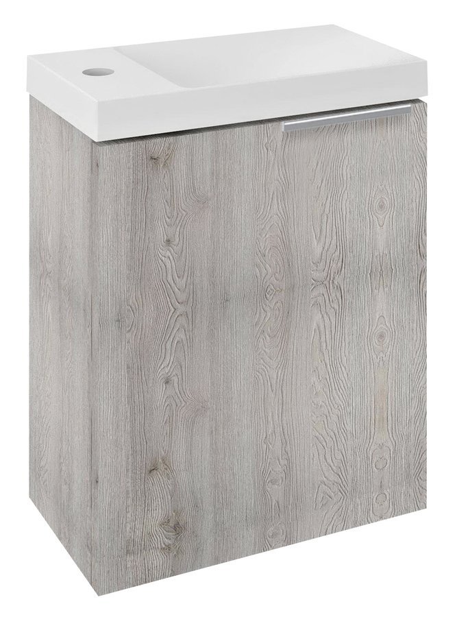 Sapho Latus VIII szafka 39,4 cm podumywalkowa wisząca dąb mocca LT110-1212