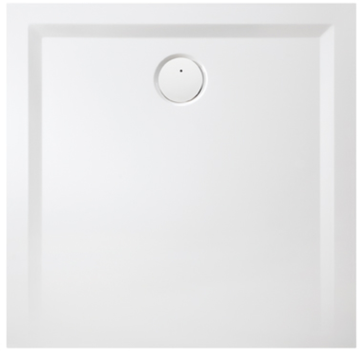 Sanplast Space Mineral brodzik 100x100 cm kwadratowy B-M/SPACE S biały 645-410-0040-01-000