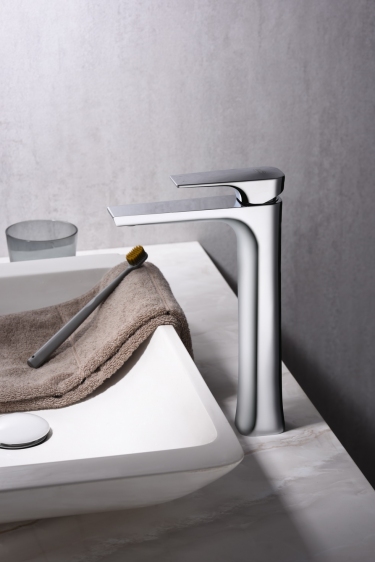 Blue Water Monaco bateria umywalkowa stojąca wysoka chrom MON-BUW.050C