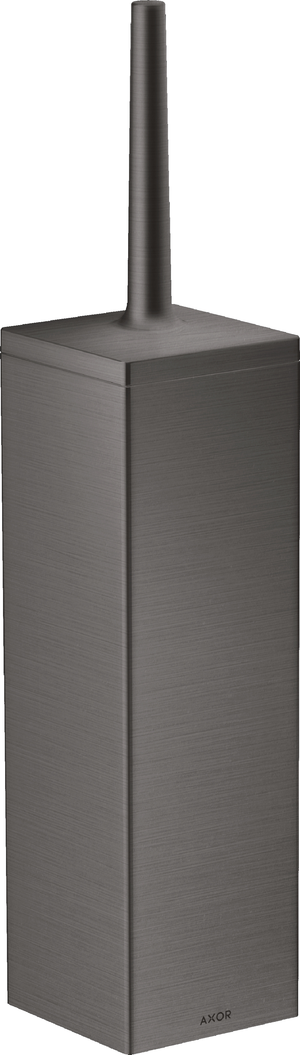 Axor Universal Rectangular szczotka do WC wisząca czarny chrom szczotkowany 42655340