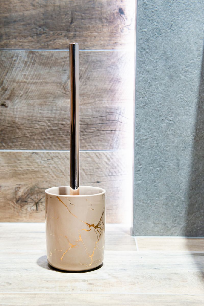 AWD Interior Diosa szczotka toaletowa stojąca beżowa AWD02191748