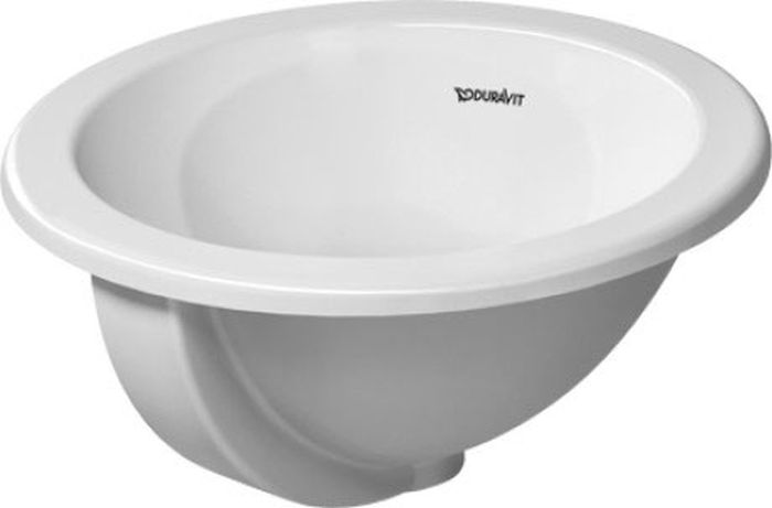 Duravit Architec umywalka 40 cm wpuszczana okrągła biała 0318400000