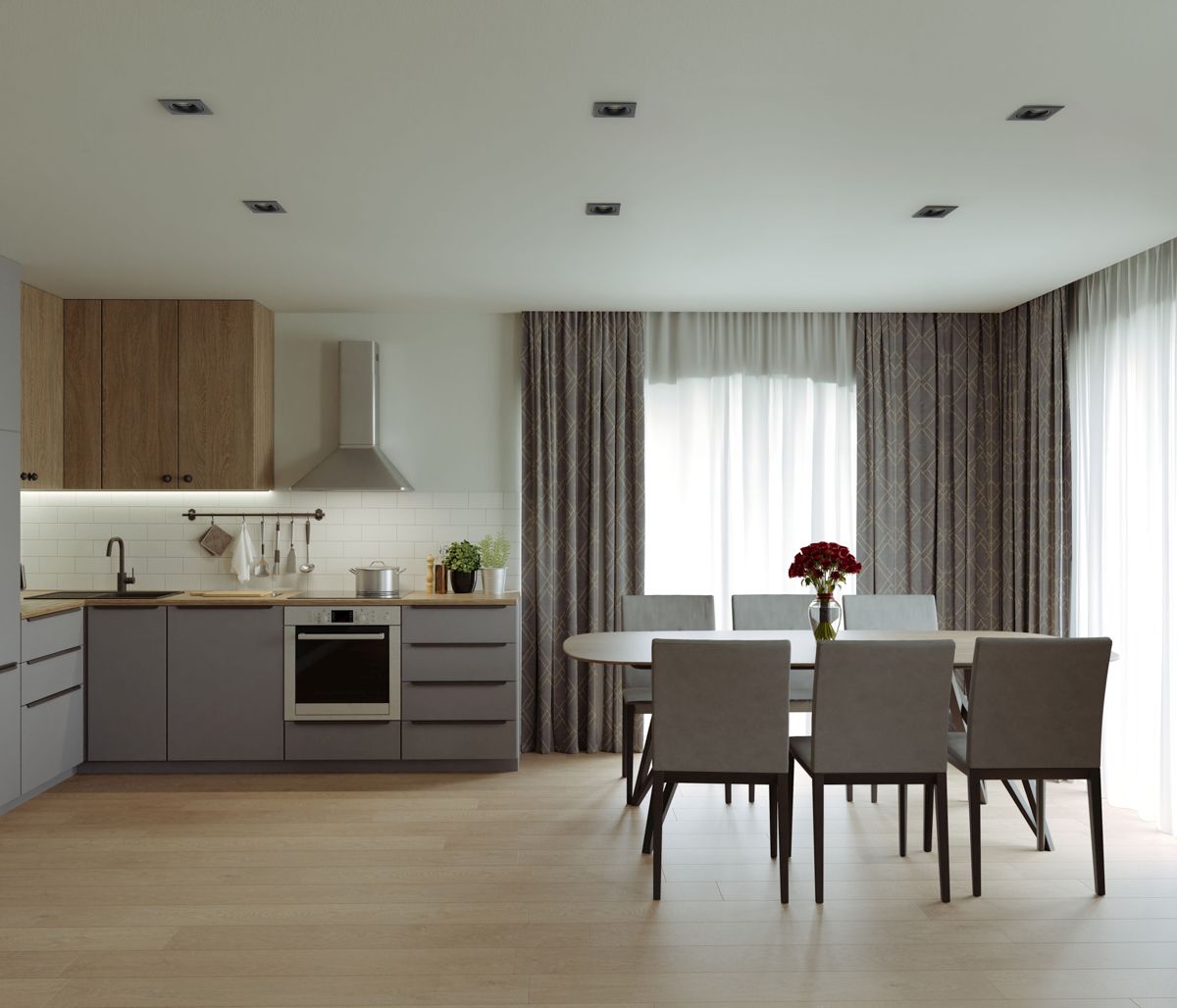 Italux Naru lampa podsufitowa 1x10 W czarna DL-61903-IP44-BK