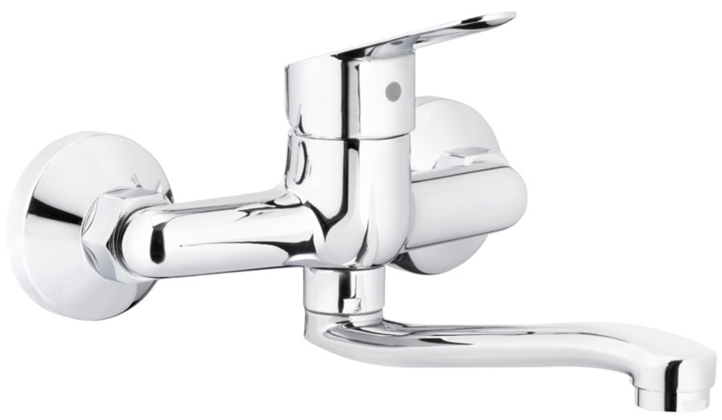 KFA Armatura Sparc bateria umywalkowa ścienna chrom 5410-810-00