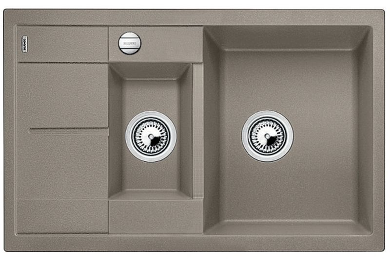 Blanco Metra 6 S Compact zlewozmywak 78x50 cm z Silgranit PuraDur tartufo 517353