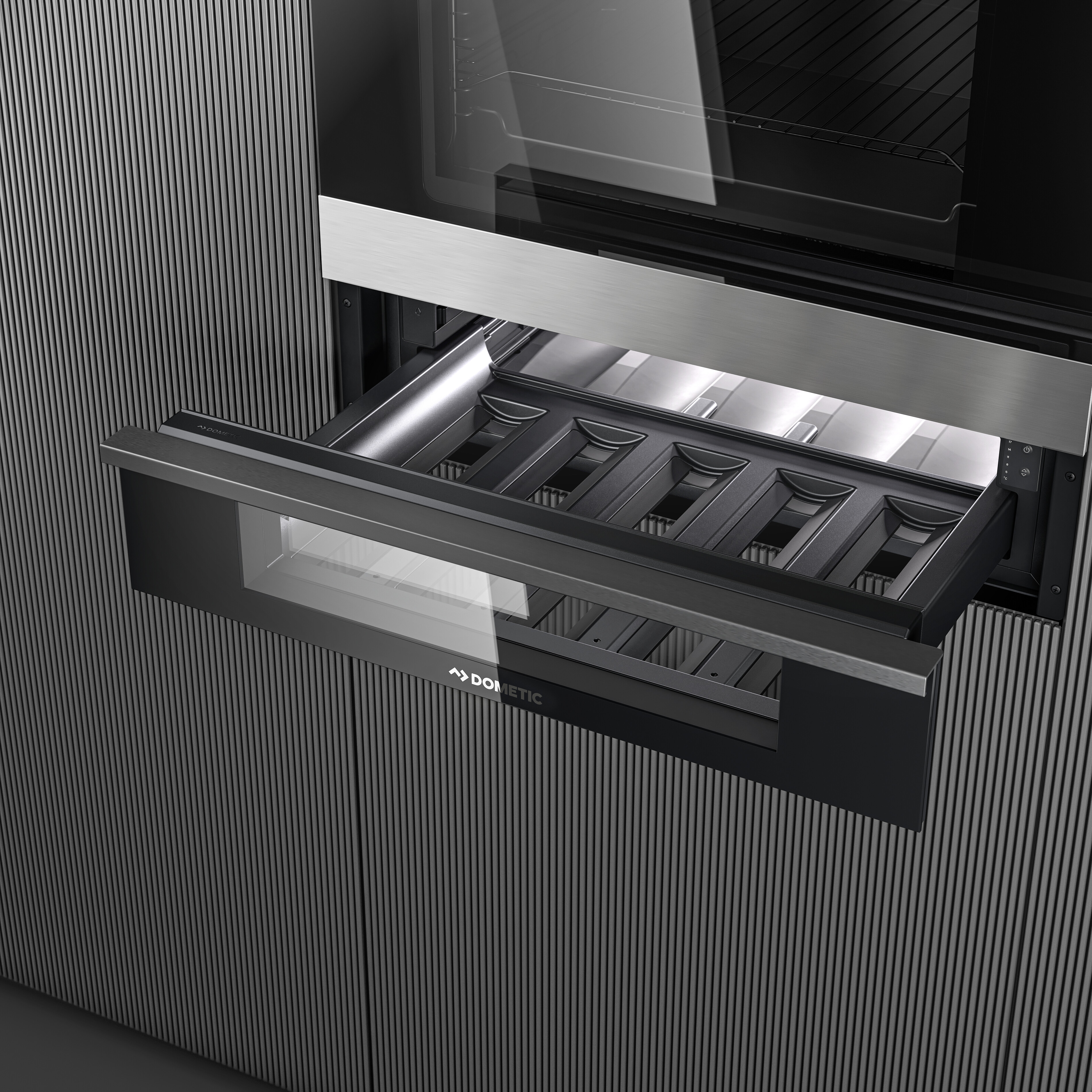 Dometic DrawBar chłodziarka do wina 5 butelek do zabudowy DRAWBAR5C