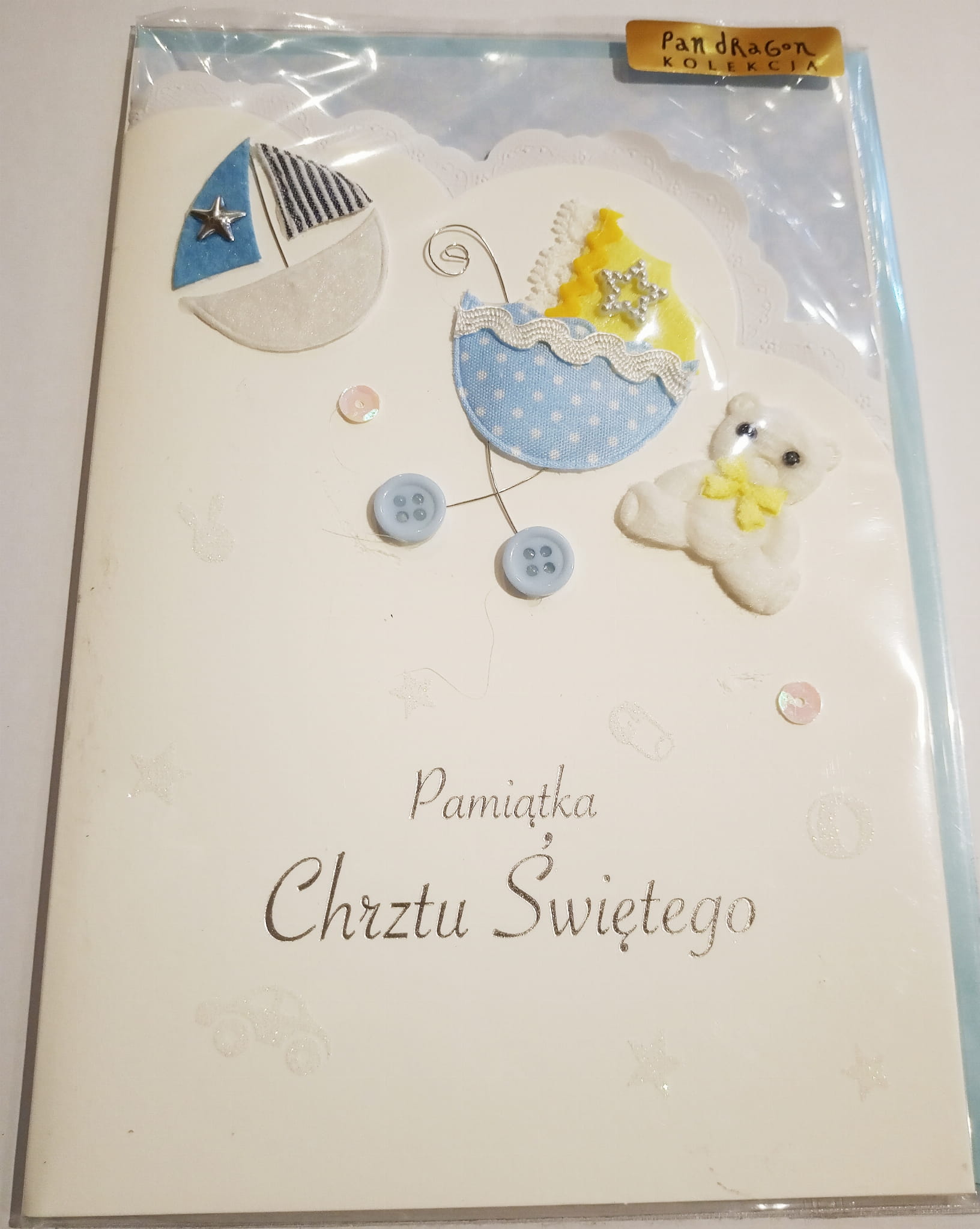 Pamiątka Chrztu Świętego - karnet 247