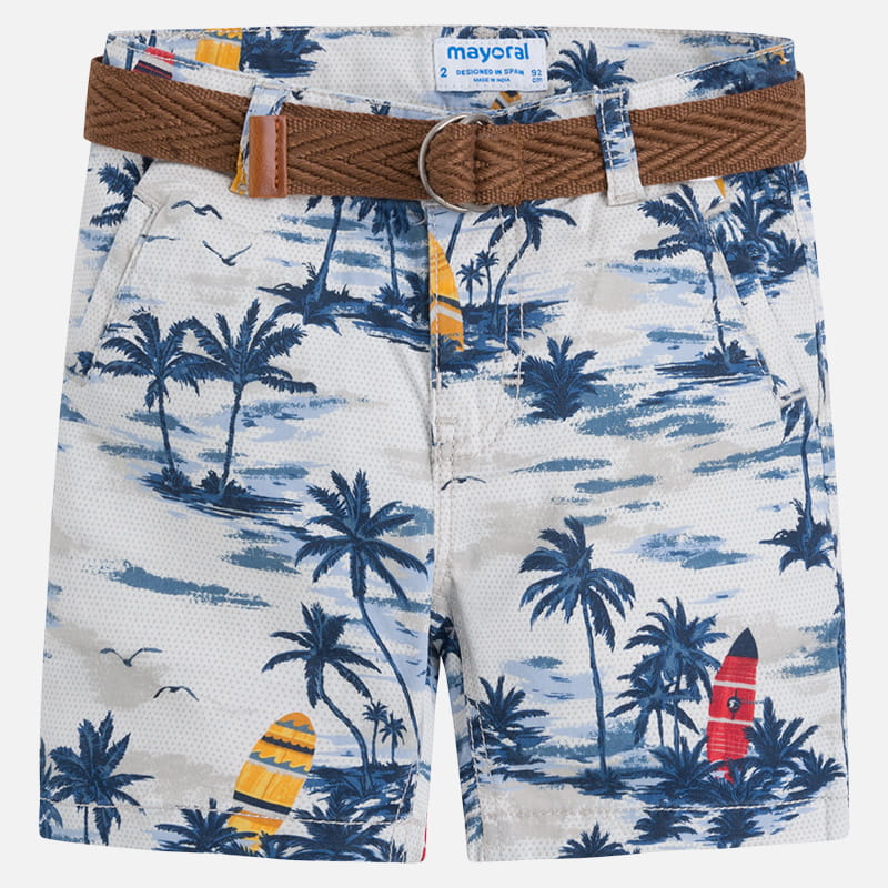 MAYORAL 3274 Krótkie spodenki z paskiem