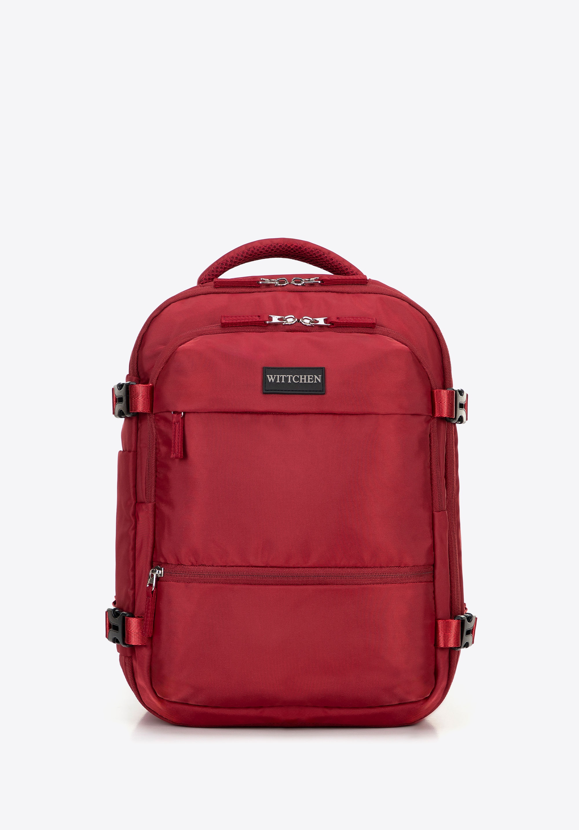 Wielofunkcyjny plecak do samolotu poszerzany czerwony