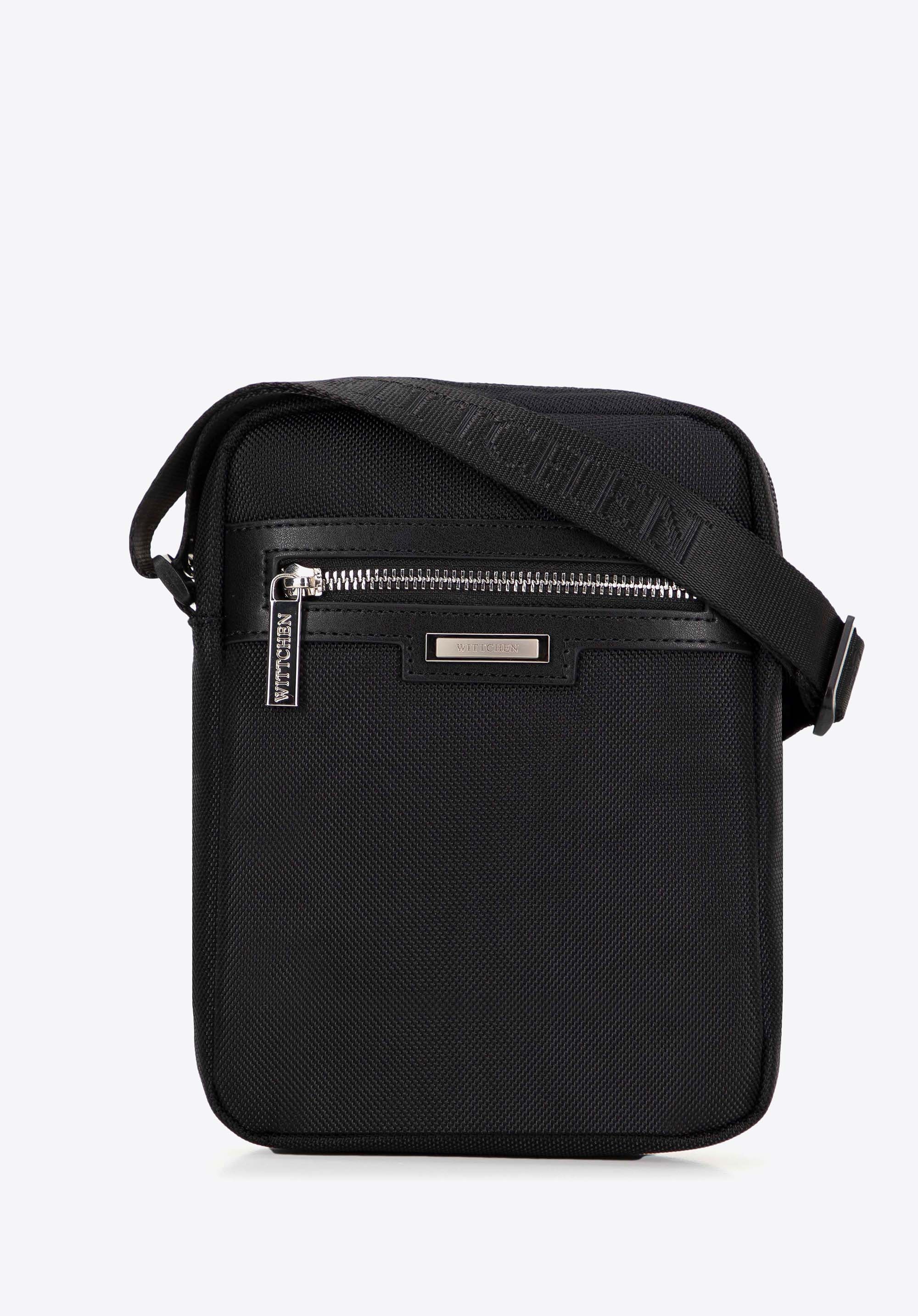 Męska listonoszka klasyczna czarna