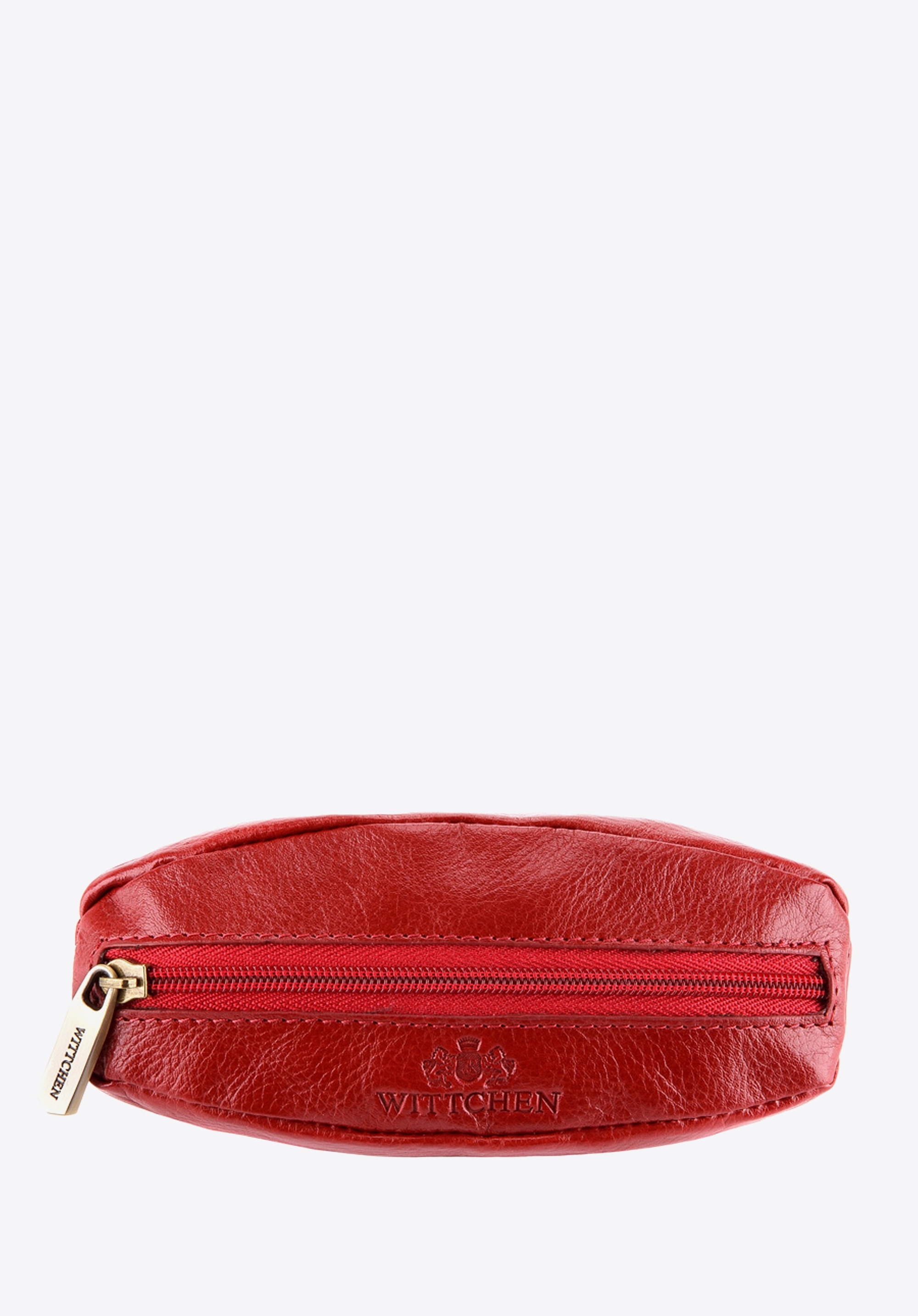 Etui na klucze skórzane miękkie czarne