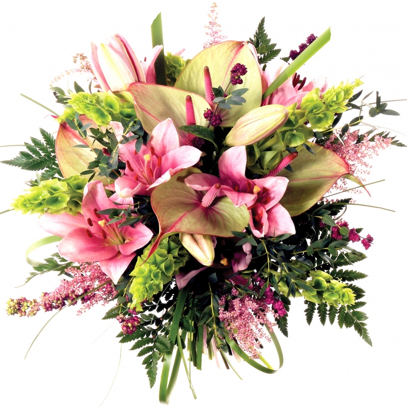 Bukiet Lila-róż - Poczta bukietowa - Kwiaciarnia internetowa - E-Kwiaty