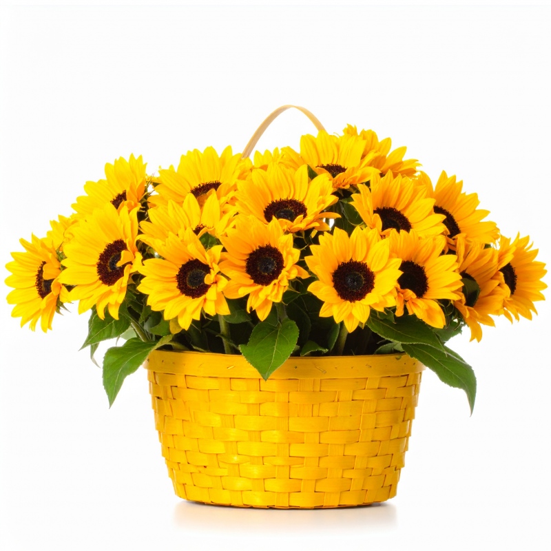 Kosz słoneczników