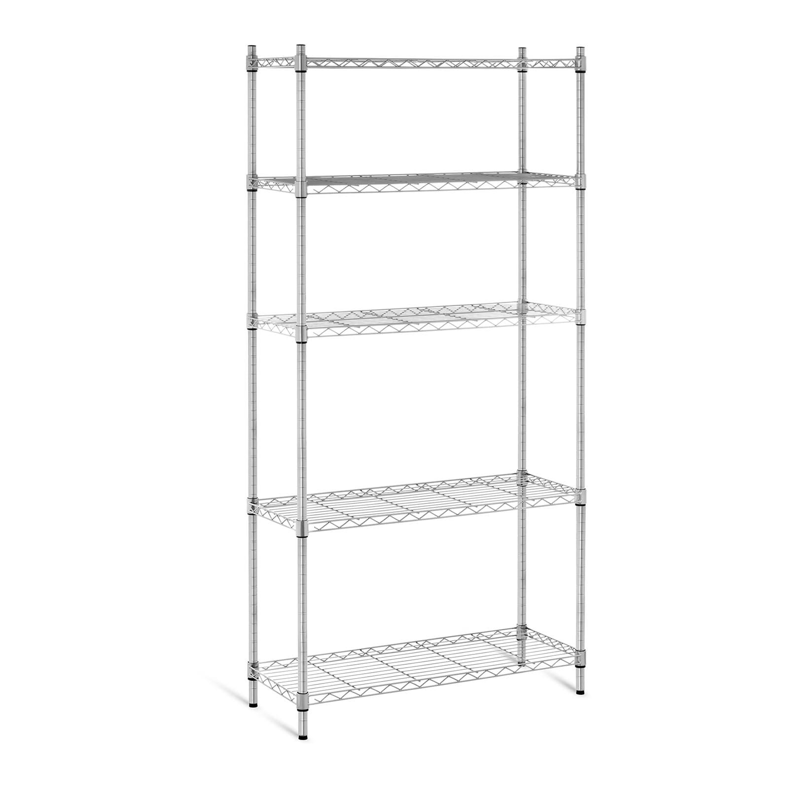 Regał ażurowy 35x90x180cm z 5 półkami, nośność 250kg