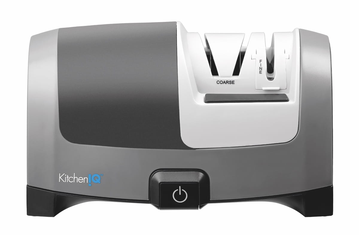 Ostrzałka elektryczna tarcze diamentowe + kamień ceramiczny KitchenIQ