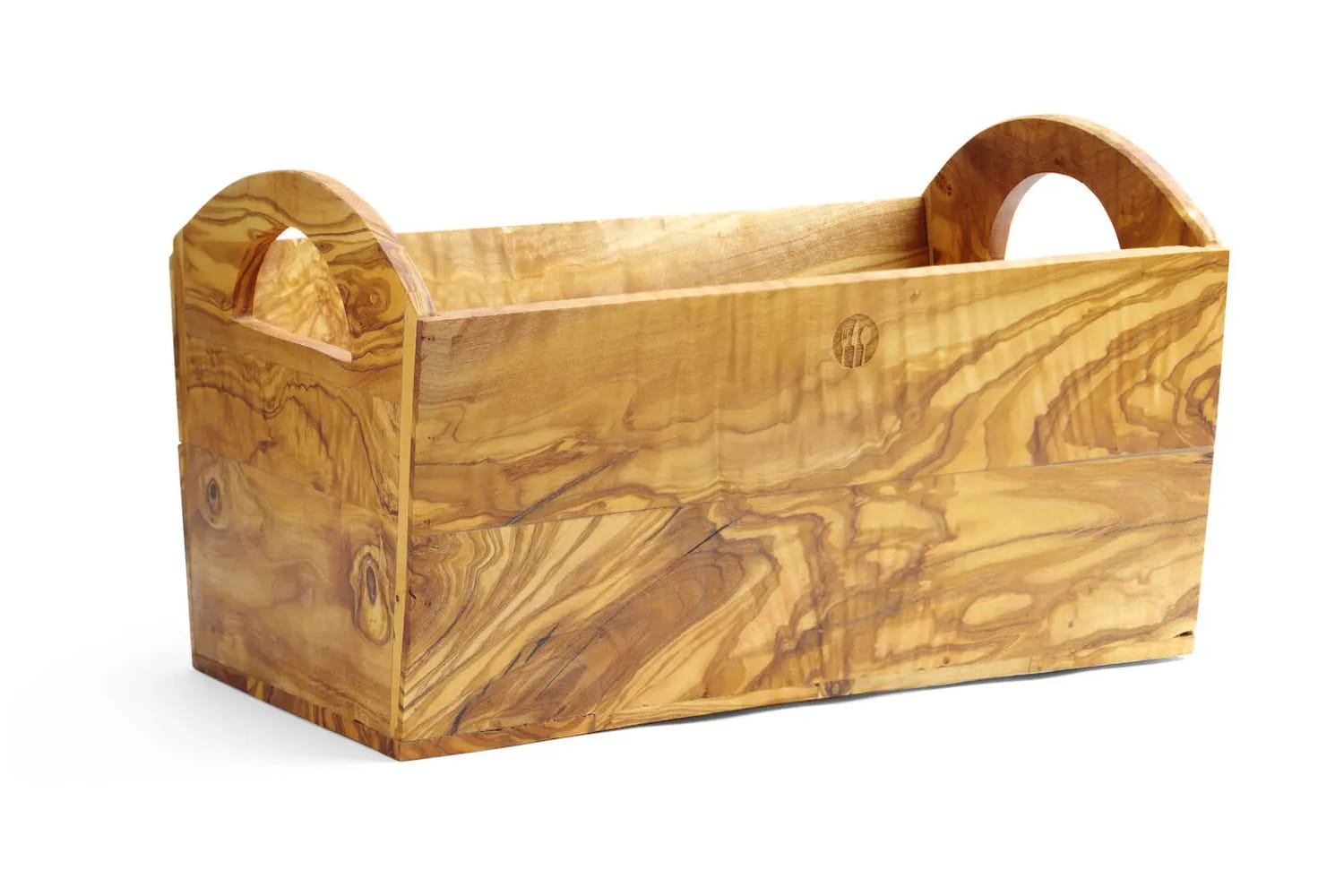 Pojemnik z drewna oliwnego 24,5 x 19,8 x 19,4 | 505274