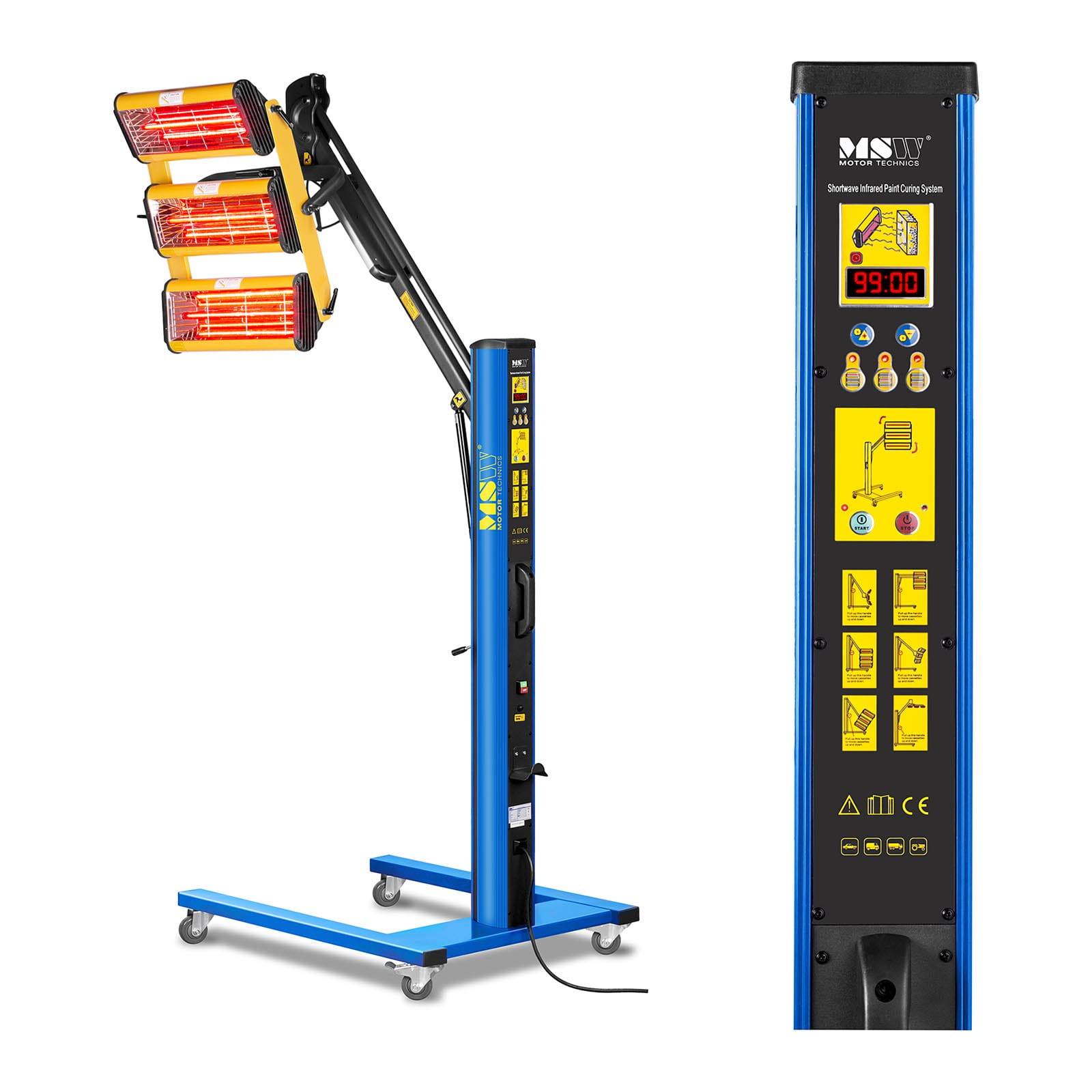 Promiennik lakierniczy 3300W